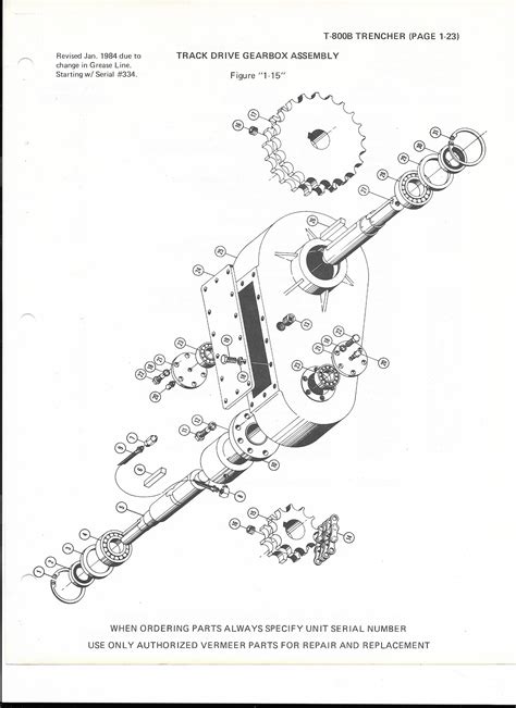 vermeer s925tx parts diagram